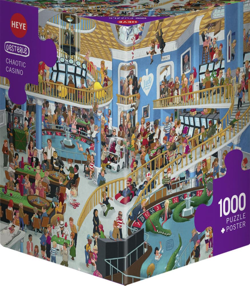Heye Puzzles - Triangular, 1000 Pc - Chaotic Casino