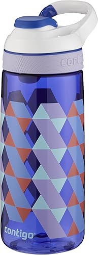 Miniatura 2 de Botella de agua para niños con cierre automático Contigo, 20 onzas, color azul Oxford (los estilos pueden variar), Cerulean