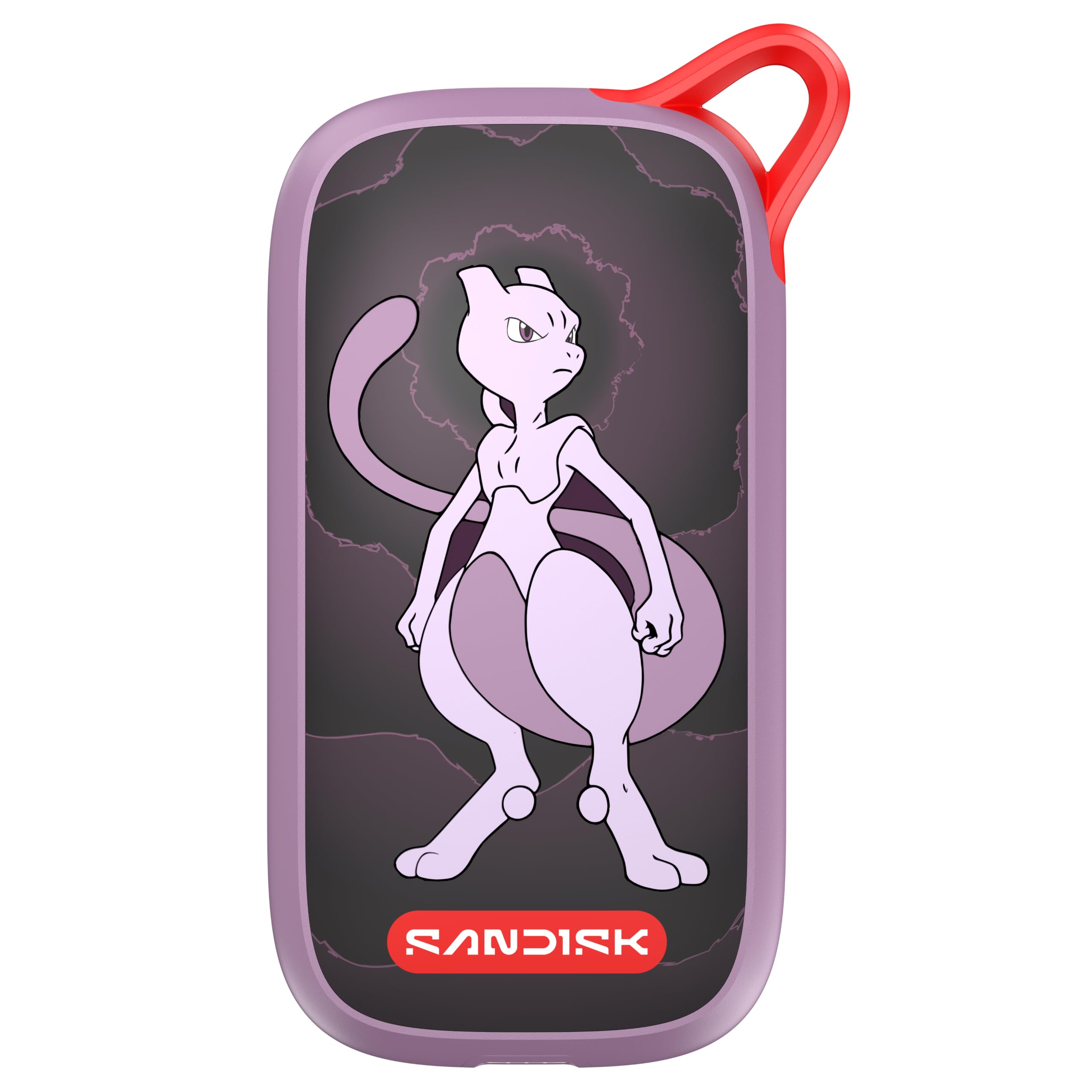 1TB Pokémon Portable SSD, Mewtwo Edition