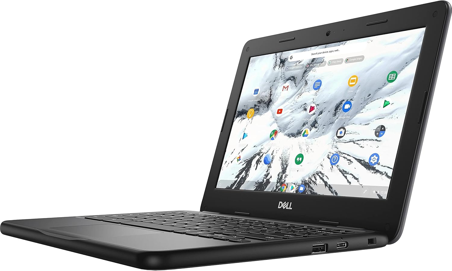 Dell Chromebook 11 3000 3100 11.6" Touchscreen Rugged Convertible 2 in 1 Chromebook - HD - 1366 x 768 - Intel Celeron N4020 Dual-core (2 Core) - 8 GB RAM - 32 GB Flash Memory (Renewed)
