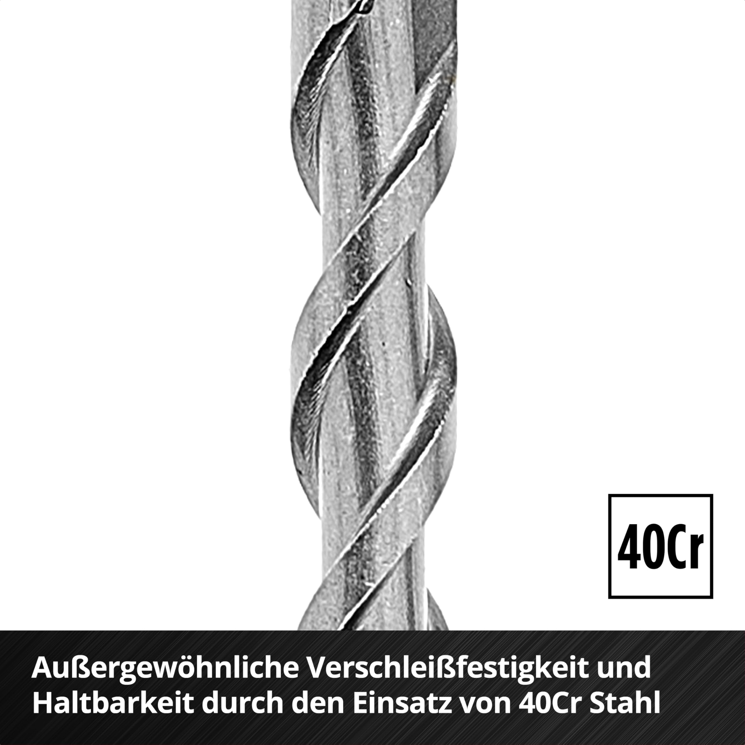 kwb SDS Plus - Juego de brocas para martillo SDS Plus (7 piezas, diámetro 5/6/6/8/8/10/12 mm x 110/160 mm, con carburo extremadamente rápido 4 filos de corte, para hormigón, piedra y mampostería)