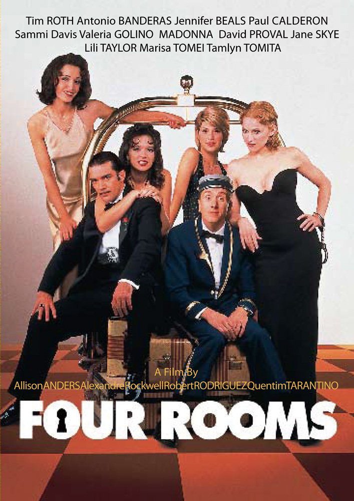 映画ポスター Four Rooms ティム・ロス メインビジュアル 当時物US版 映画ポスター Four Rooms ティム・ロス メインビジュアル 当時物US版