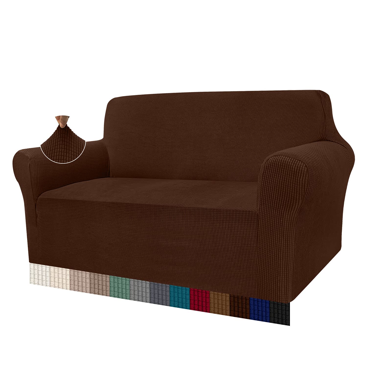 Granbest - Copridivano altamente elasticizzato, moderno, jacquard, per soggiorno, funge da protezione per cani e animali domestici