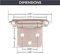 Vista 2 de Ilyapa - Bisagras de gabinete de cierre automático, 50