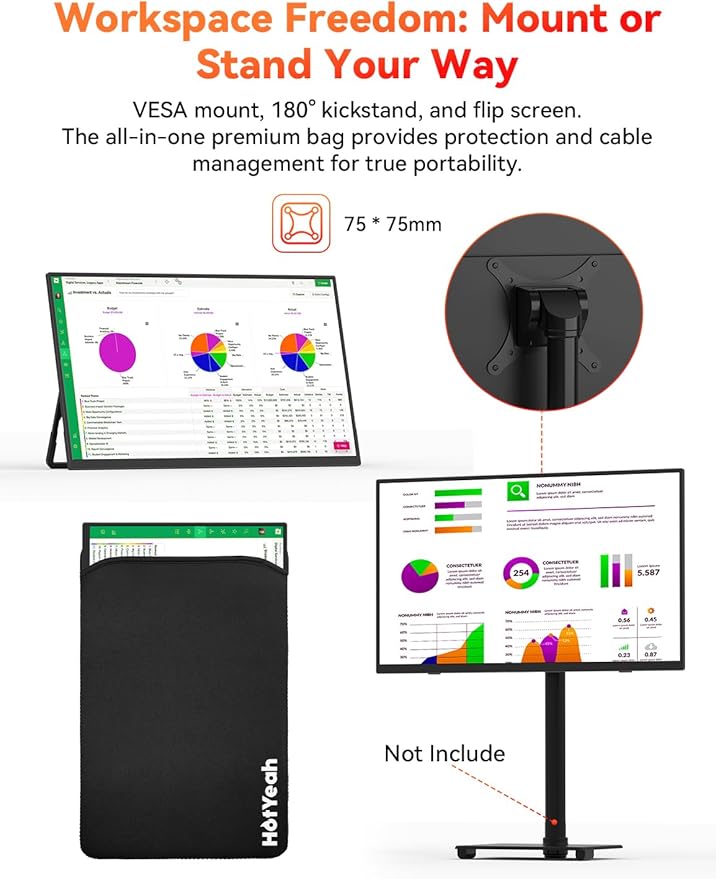Monitor Portátil Inalámbrico 15.6 FHD IPS miniatura 6
