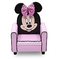 Vista 10 de Delta Children - Silla tapizada con personaje para niños, Mickey Mouse de Disney, madera
