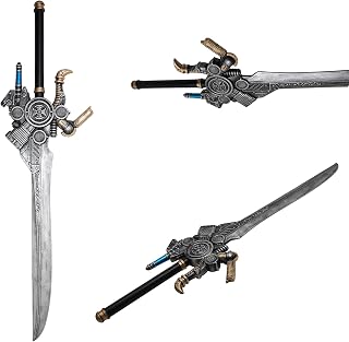 44" Foam Engine Blade Sword Replica – Oversized Fantasy RPG Cosplay Prop & Collectible Display Piece