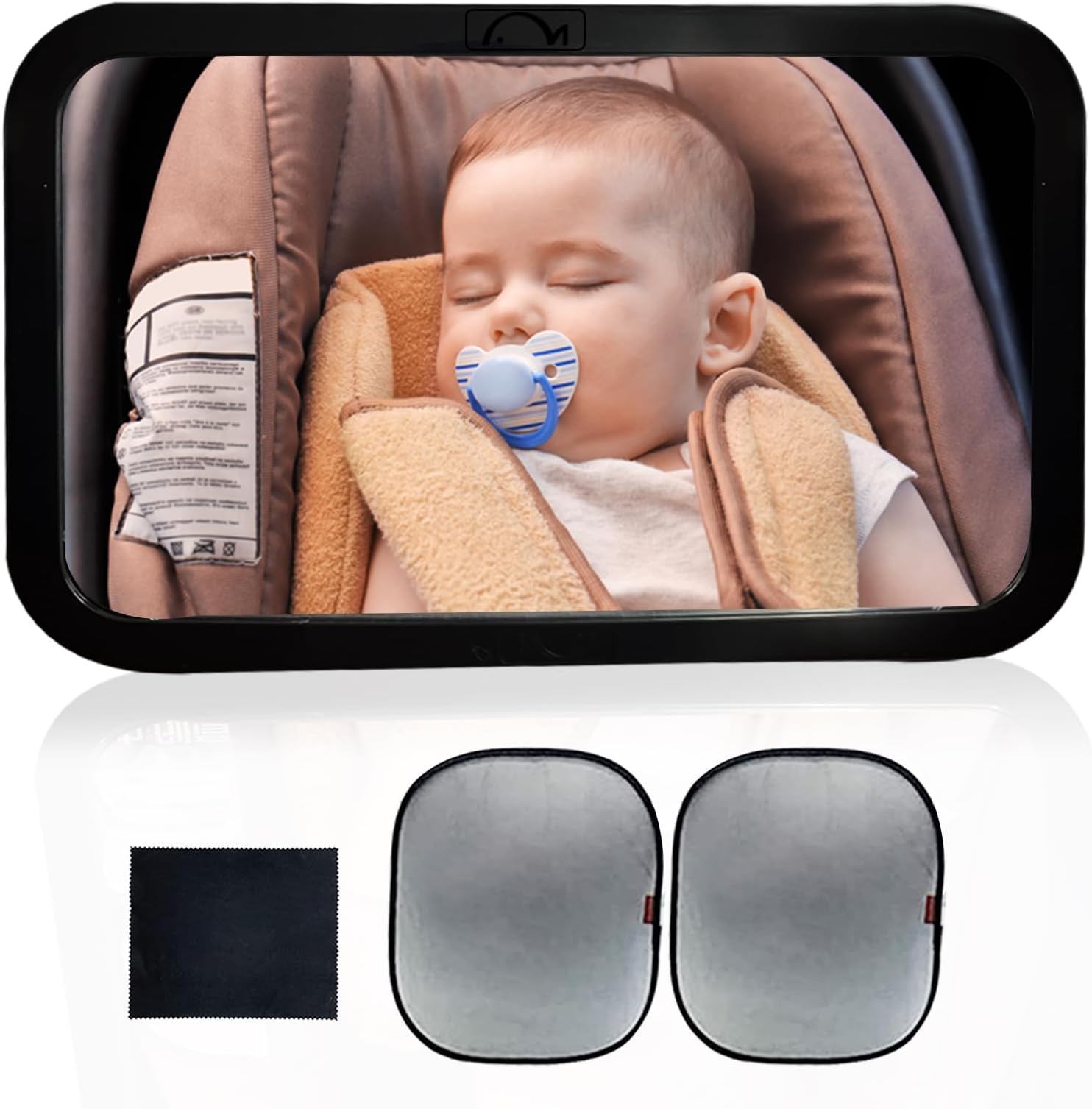 Baby Car Mirror Most Stable Backseat Mirror with Premium