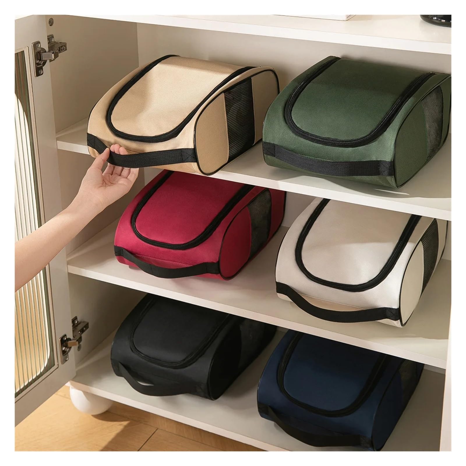 Bolsa para Zapatos 1 Pieza Bolsa de Almacenamiento Zapatos Viaje Tela Oxford