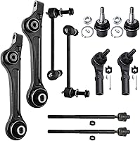 Vista 71 de Detroit Axle - Kit de suspensión frontal de 10 piezas para Dodge Avenger 2008-2014, Chrysler Sebring 2007-2010, 2 brazos de control inferiores, 2