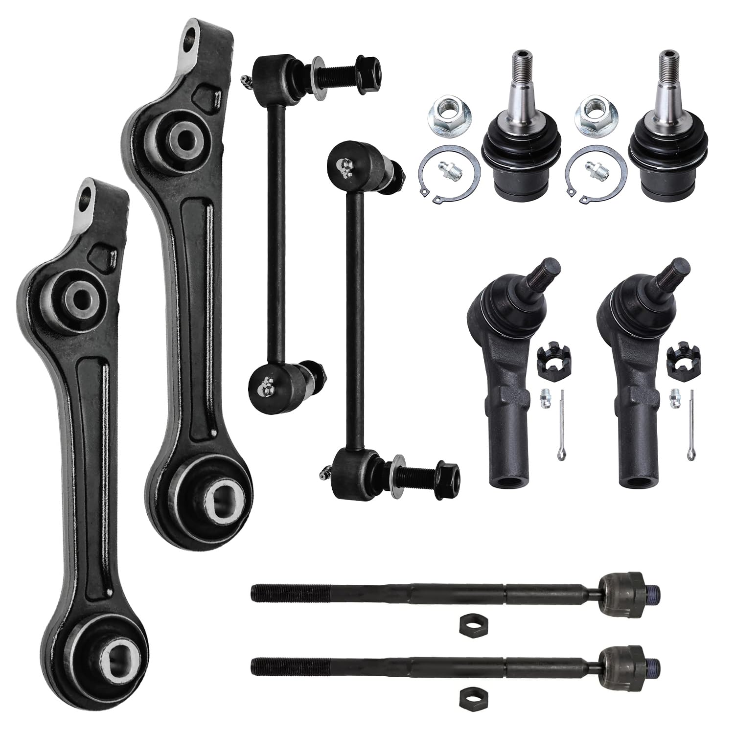 Detroit Axle - RWD 10pc Front End Kit for 2015-2023 Chrysler 300