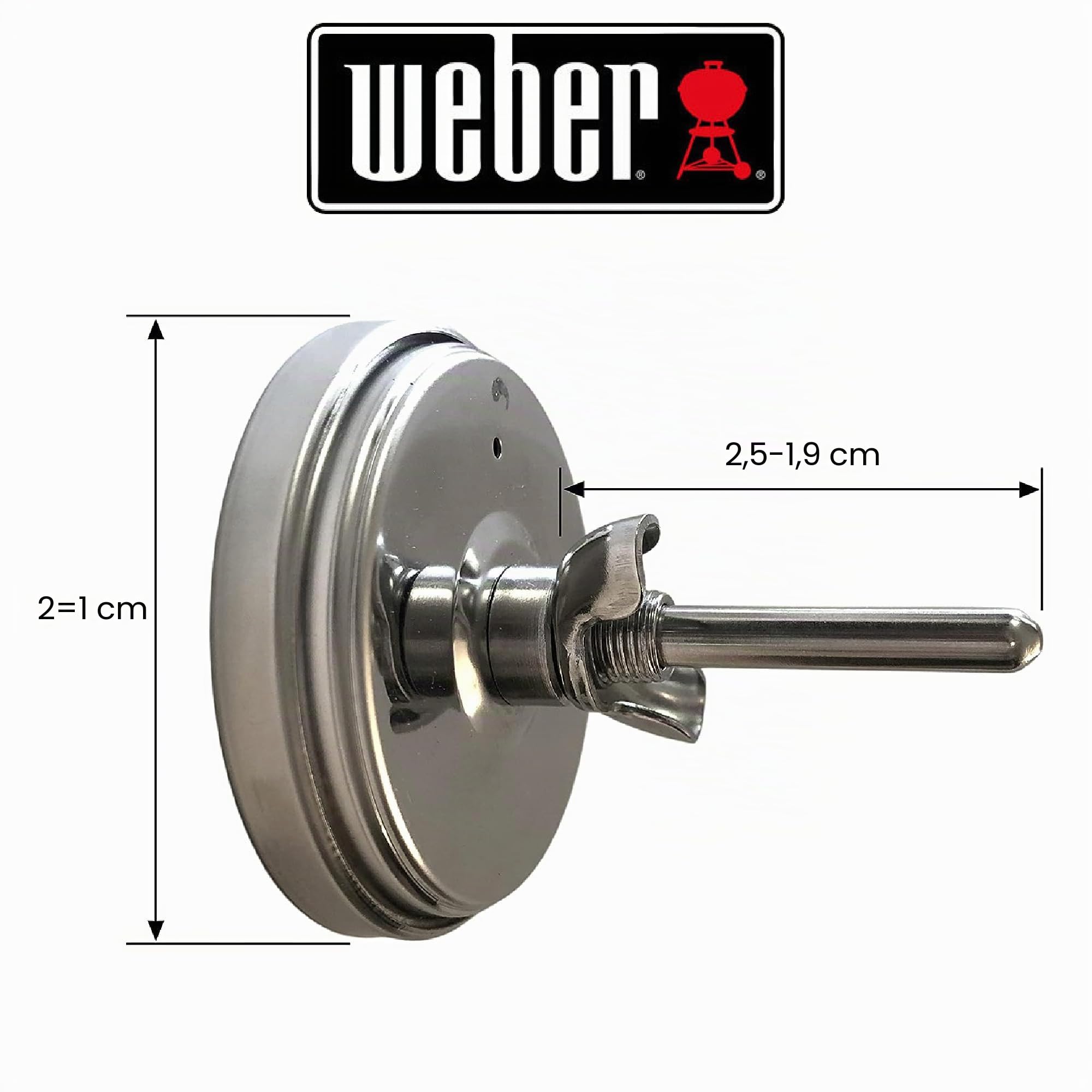 Weber # 60393 Thermomètre Genesis/Summit sans languette