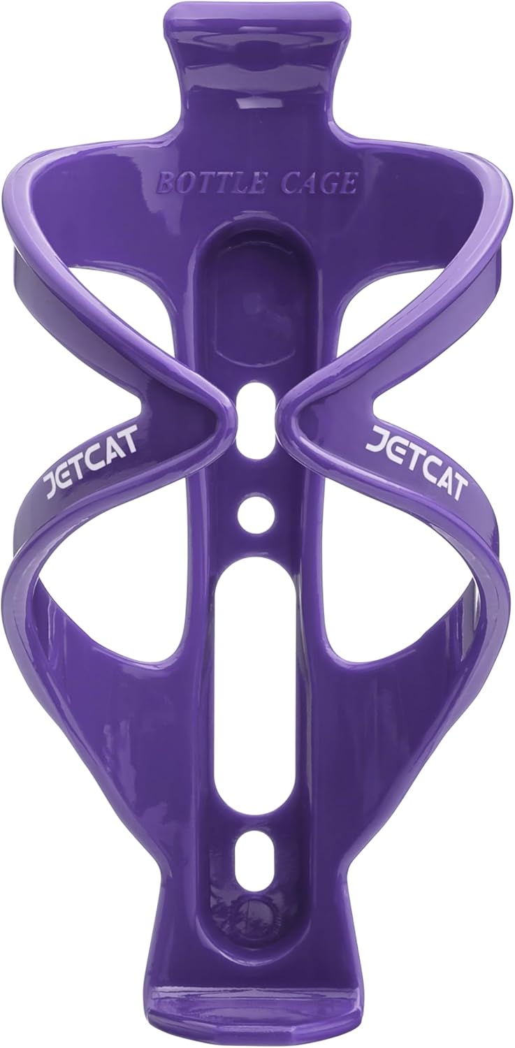 Bike Water Bottle Holder – Bike Cup Holder & Bike Water Bottle Cage for Bicycle, MTB, Mountain, Gravel, Road, eBike | Adult/Kids, Carbon Fiber Biking Accessories Purple - Image 3