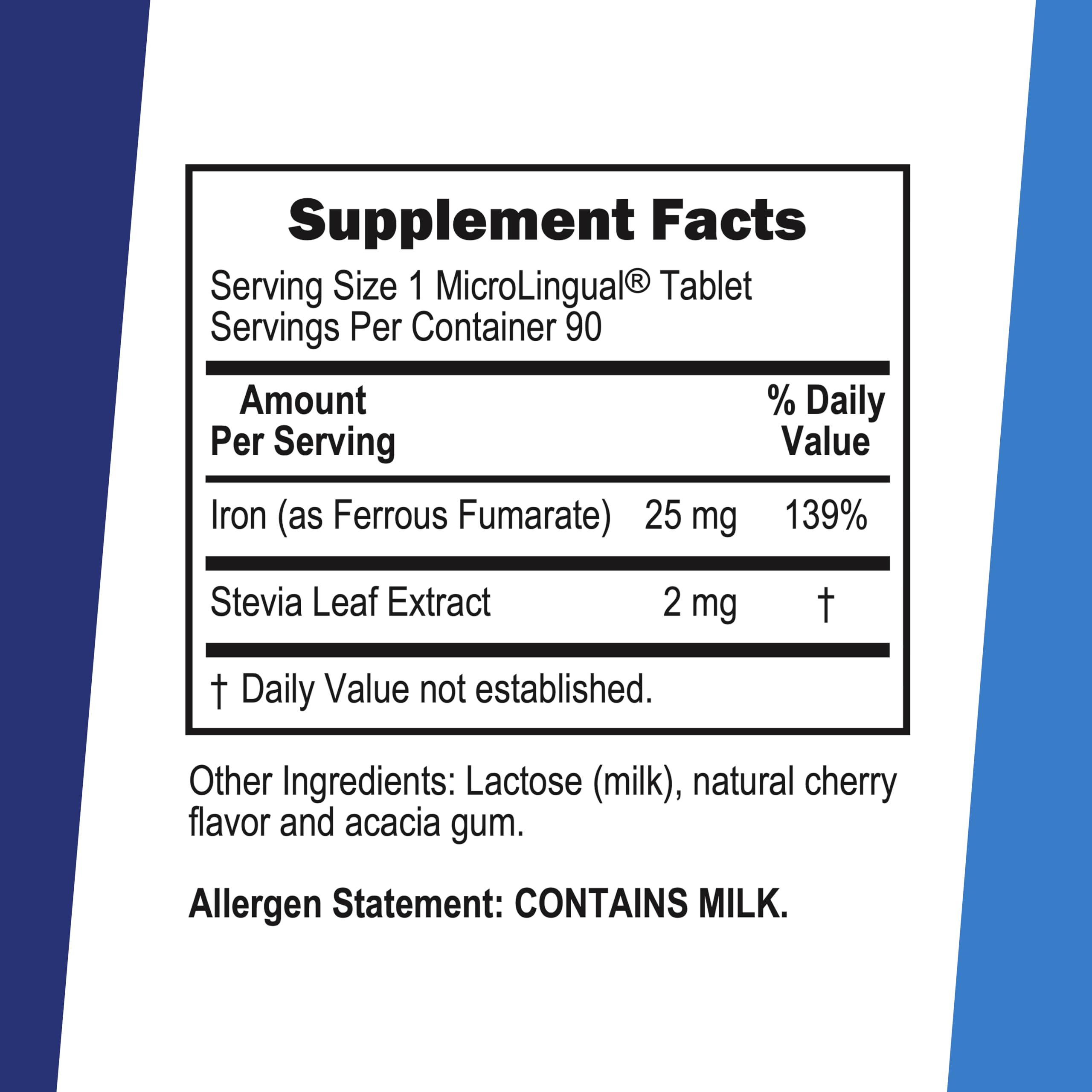 Superior Source Just Women Iron 25 mg, Ferrous Fumarate, Non-GMO, 90 Ct — Amazon image 2