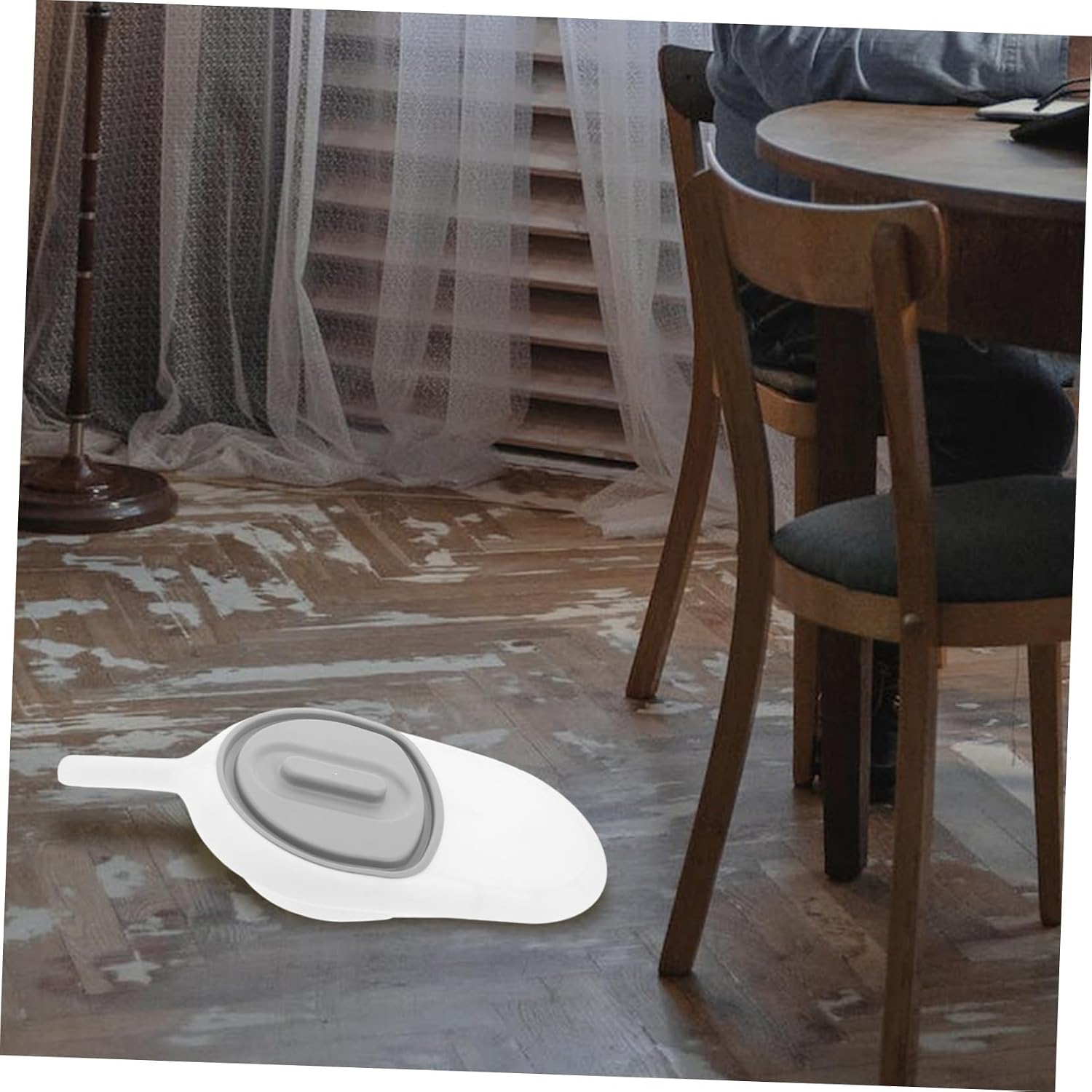 Bed Pan for Elderly Care Urinal Handle for Bedridden Patients Easy to Pot for Women and Men for Home Use