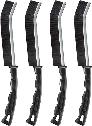 Miniatura 1 de 4 cepillos de limpieza de hendiduras para uso doméstico, cepillo de limpieza de hendiduras, cepillo multifuncional de limpieza de huecos, cepillo