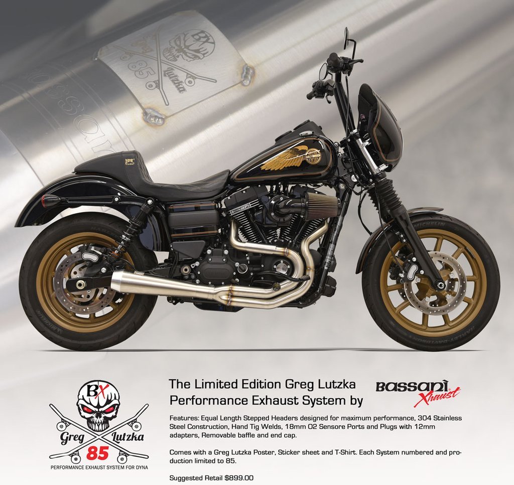 Bassani - Greg Lutzka Limited Edition Stainless 2-1 Exhaust