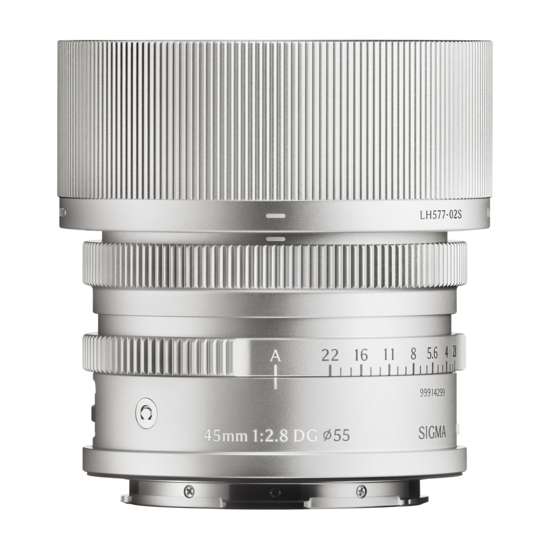 Amazon.com : Sigma 45mm F2.8 DG Full Frame Silver Contemporary