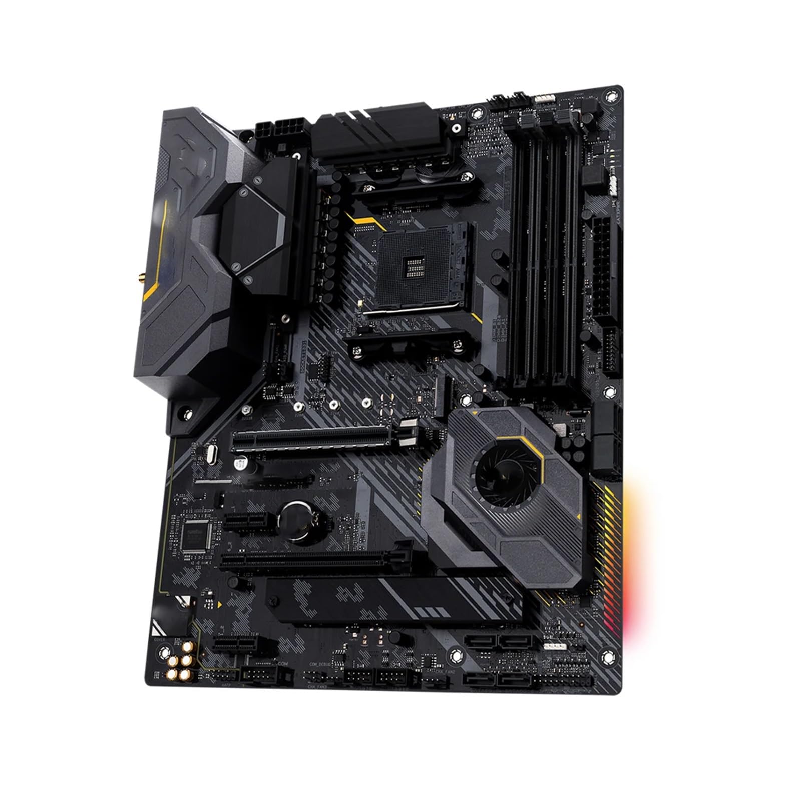 motherboard Fit For ASUS X570 Motherboard Set Kit With Ryzen 5 5600 CPU TUF GAMING X570-PLUS (WI-FI) 4xDDR4 M.2 NVME HDMI ARGB USBC AM4 Mainboard