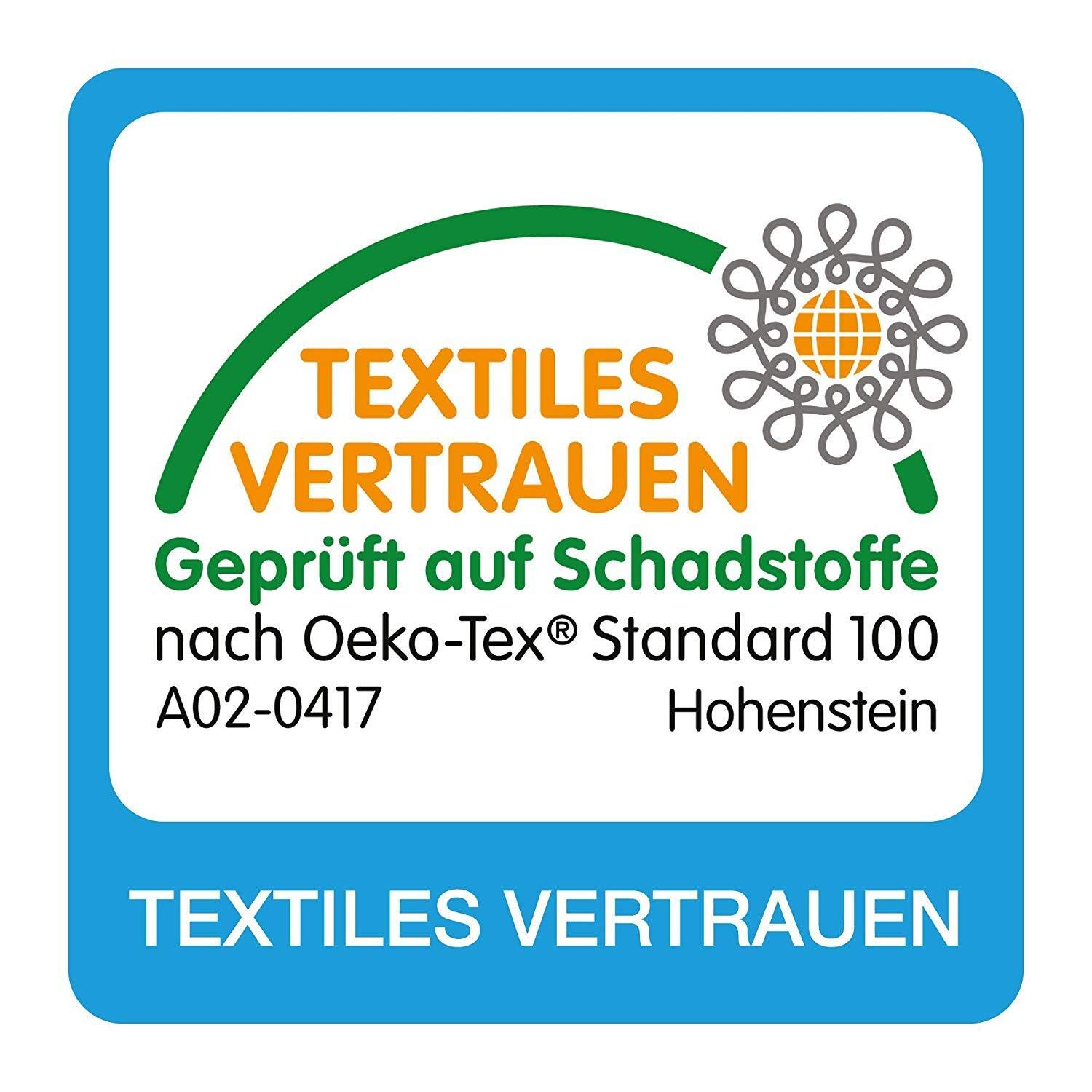 Schlafmond Medicus Clean Allergiker Winterdecke 155x220 Set mit Kissen 80x80 cm - Bettdecke 155x220 Set mit Kissen aus Baumwolle - Waschbar bis 95 Grad