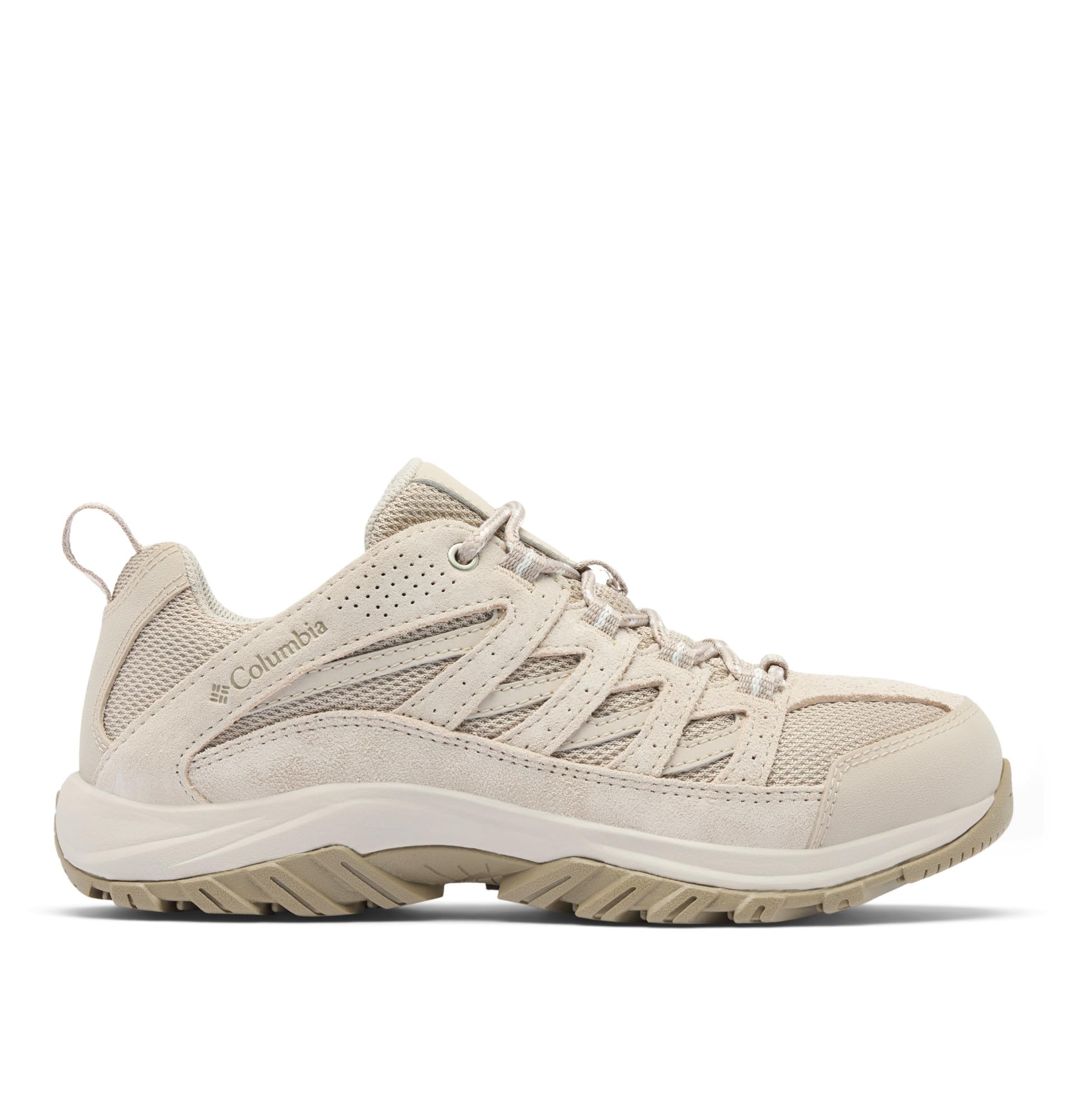 Columbia Women's Crestwood Hiking Shoe, Soft Taupe/Pebble, 8