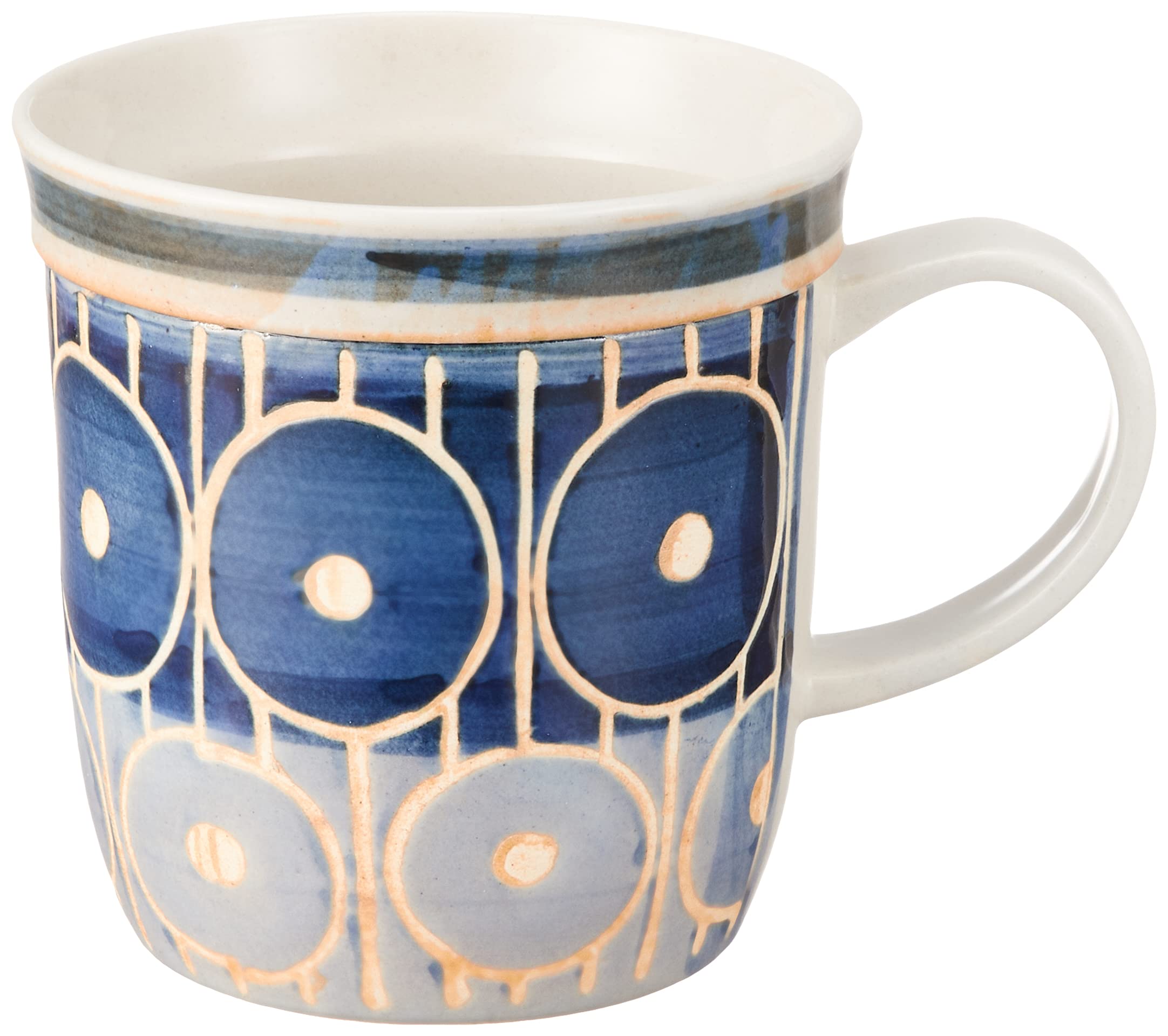 Amazon.co.jp: 浜陶 波佐見焼 マグカップ コップ 二重構造 大 270ml