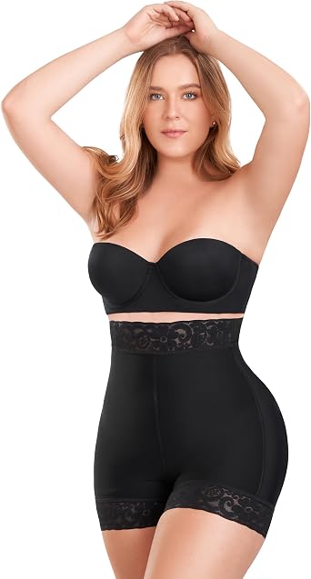 Ann Chery 1105 High Waisted Body Shaper Short Shapewear for Women Tummy Control Invisible butt lift | Fajas Colombianas