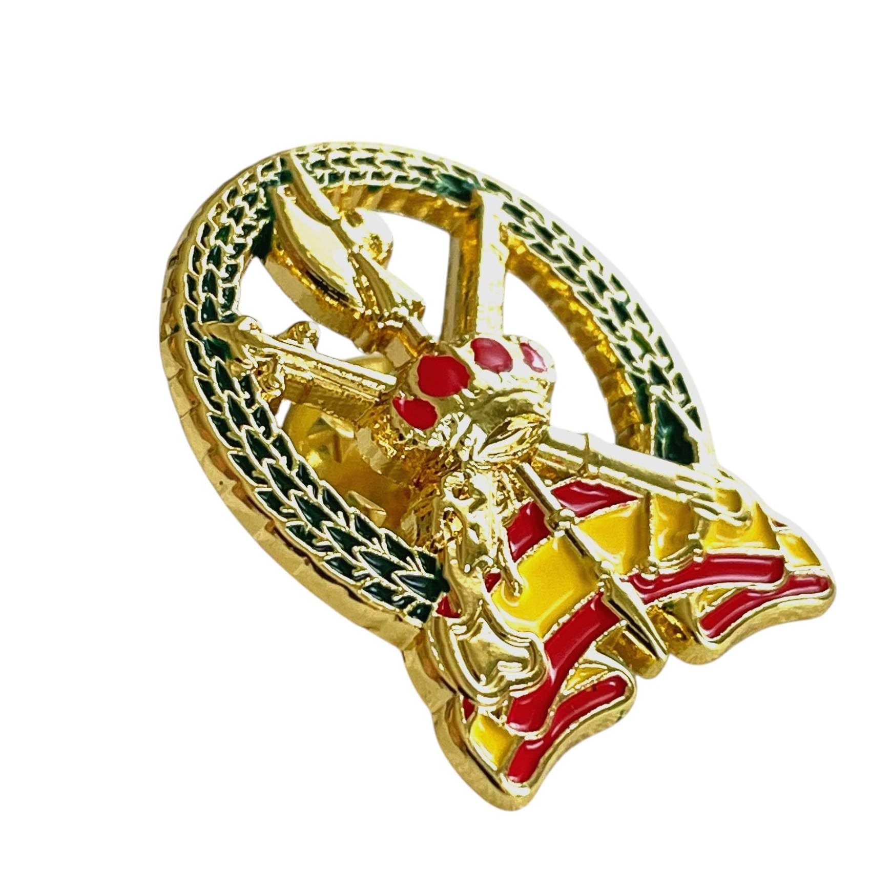 Pin Insignia La Legión Española Aleación Zamak Esmaltada 2,5x2 cm Cierre Mariposa