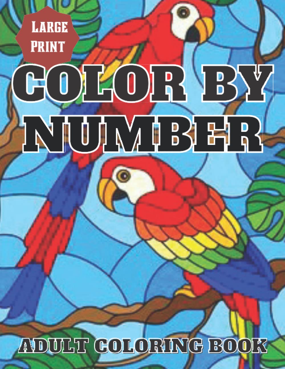 Buy Large Print Adult Color By Number Coloring Book An Adult Color by