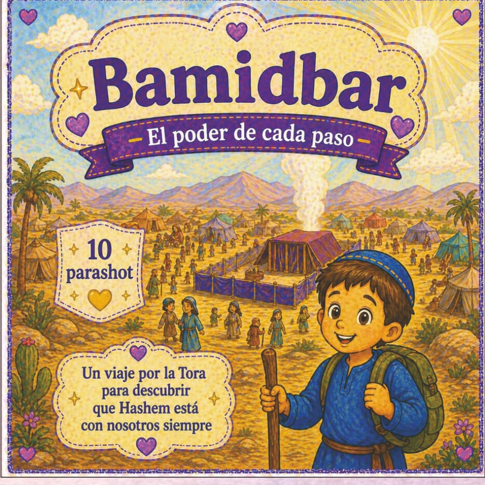Bamidbar para niños: 10 enseñanzas de Torá para formar el corazón
