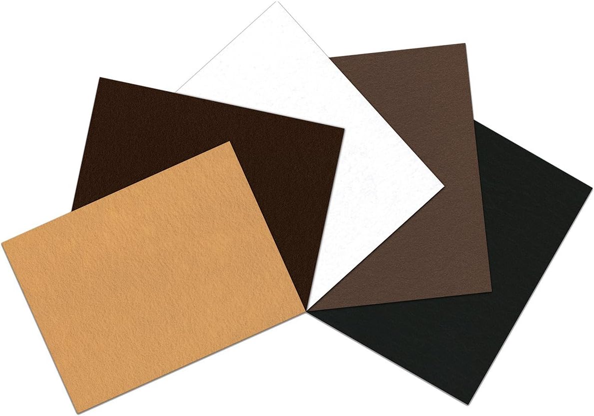 Kunin Self-Adhesive Presto Felt Assortment 9X12 5pc-Autumn