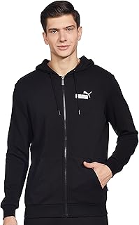 PUMA Men's Ess Small Logo Fz Hoodie Tr Sweat