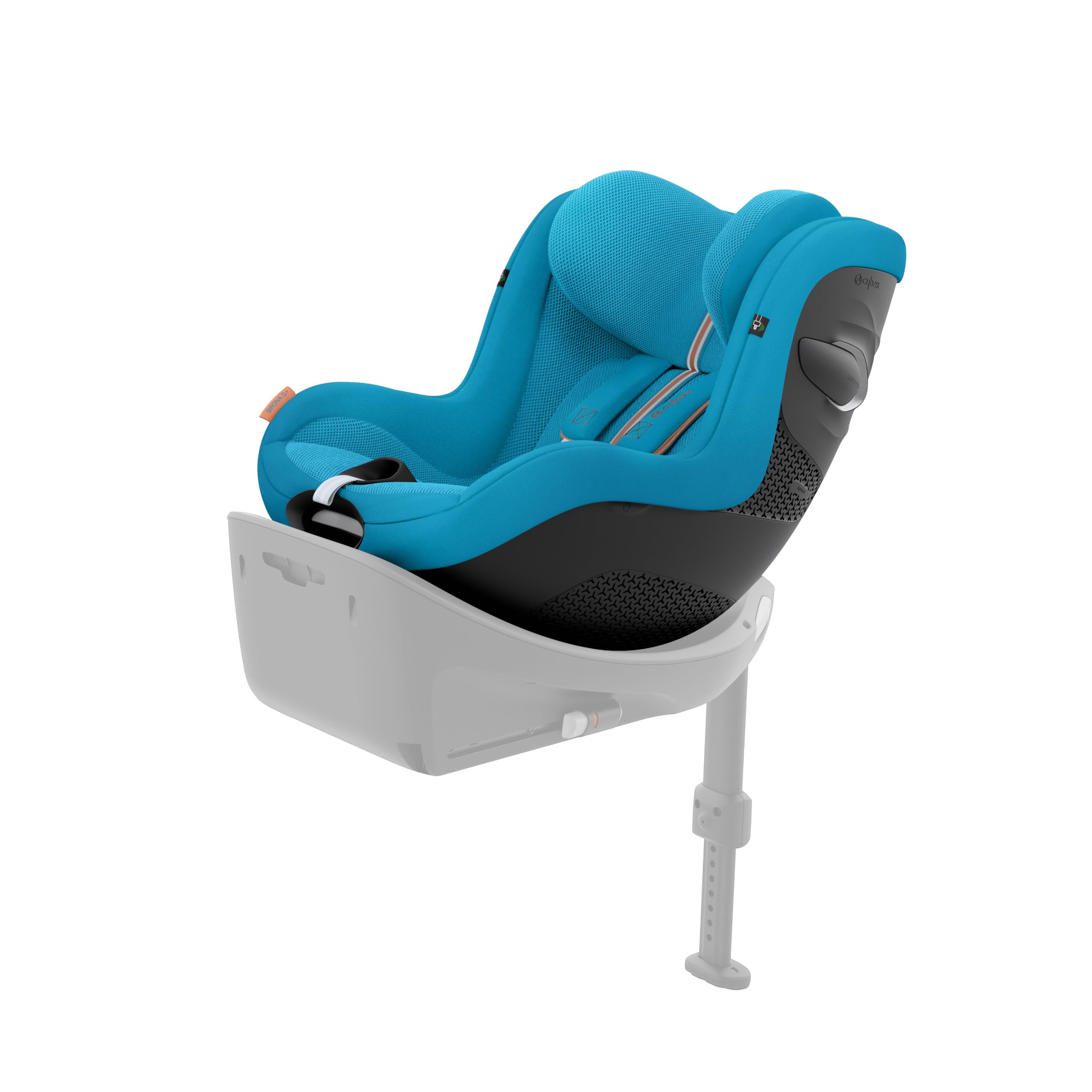 CYBEX Gold Seggiolino Auto Sirona G i-Size Plus, Per Bambini da 3 Mesi a 4 Anni (Dalla Nascita con Riduttore per Neonati), Max. 19 kg, 61 - 105 cm (Da 40 cm con Riduttore per Neonati), Beach Blue