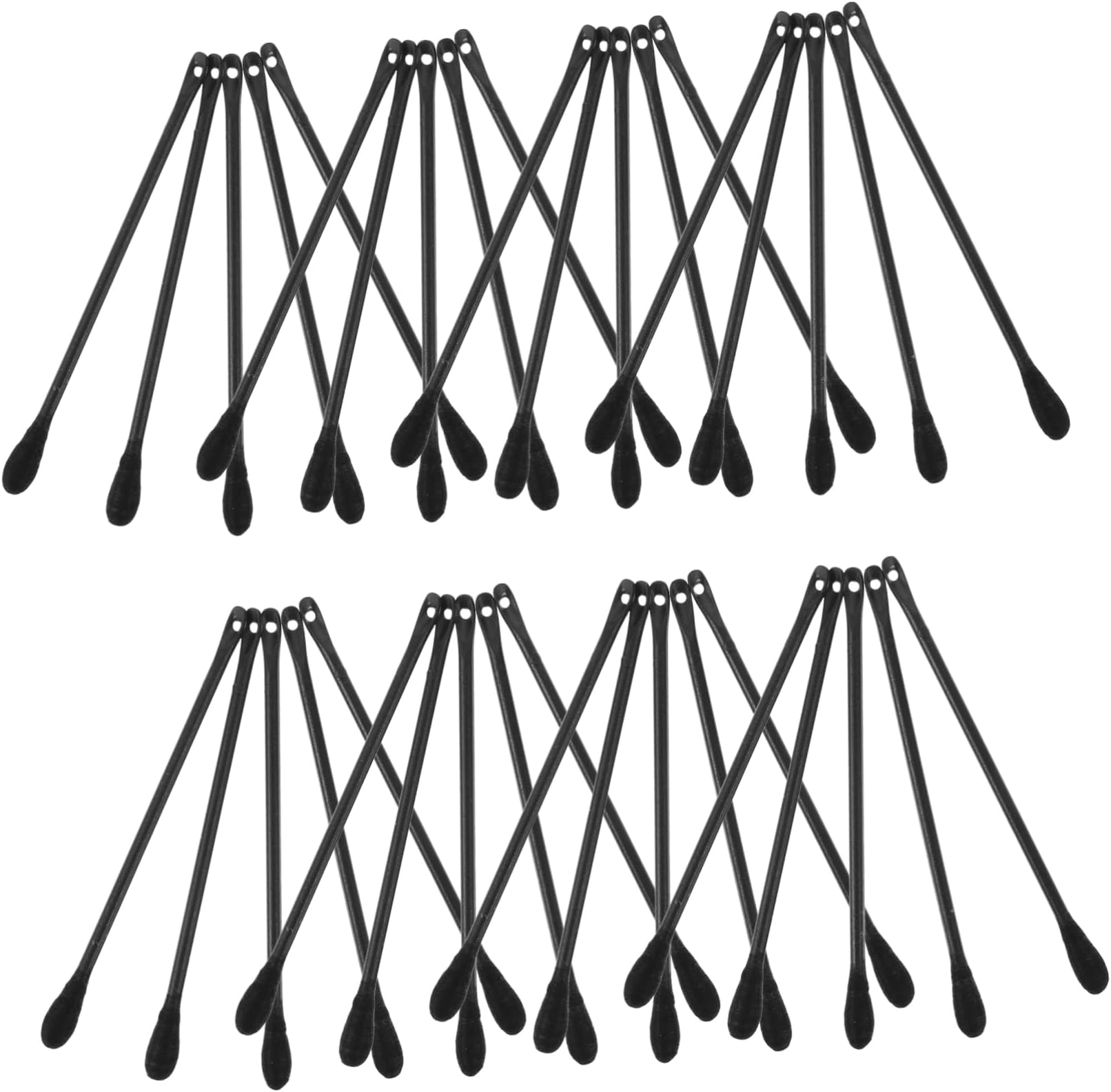 100pcs Disposable Blackhead Extractor Cotton Swabs for Facial Cleansing Gentle Safe Pore Cleaning Tools Portable Blackhead Removal Sticks