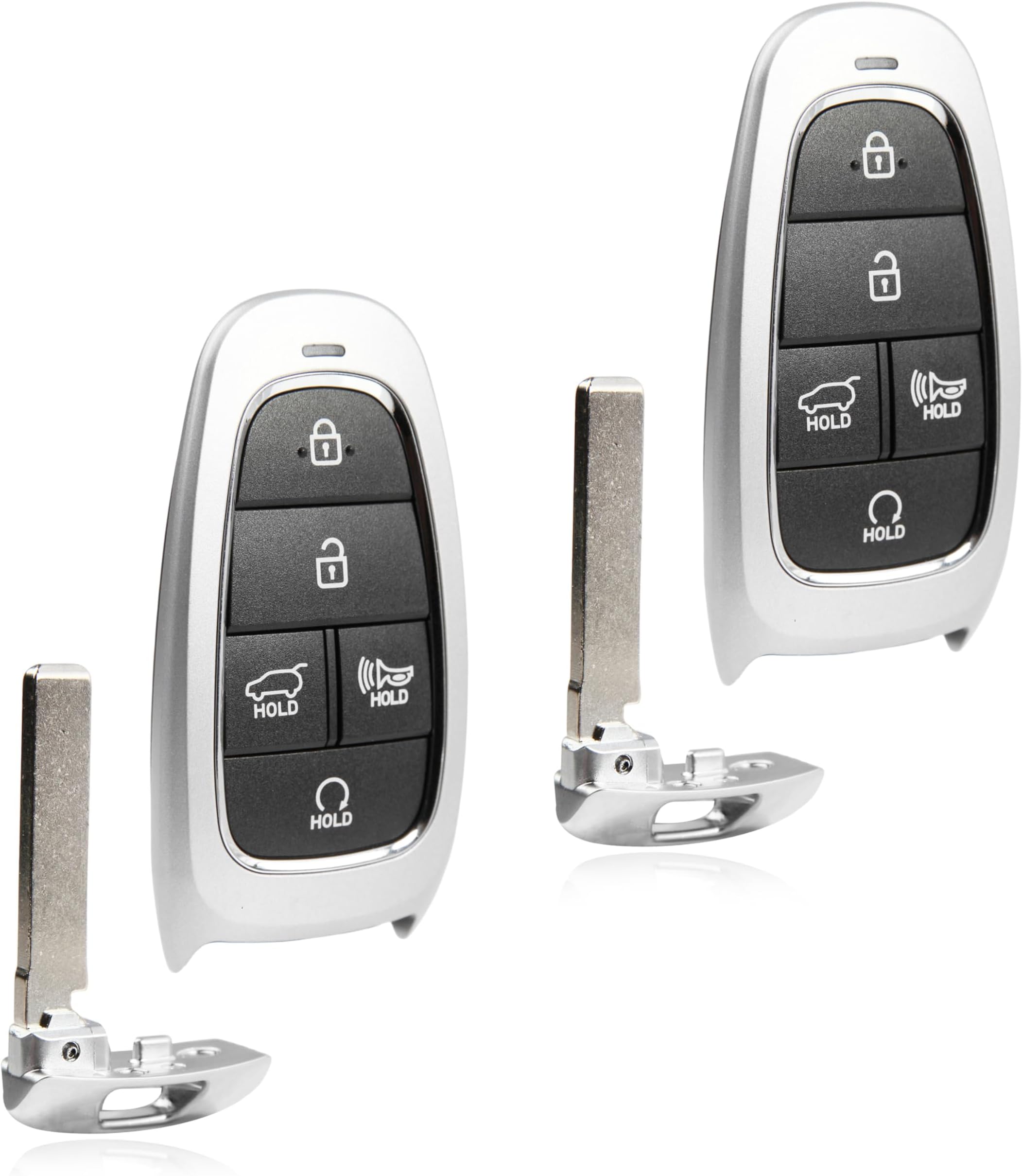 2X Keyless Entry Remote Key Fob Replacement 5-Button for 2022 2023 2024 Hyundai Palisade (TQ8-F0B-4F27, 95440-S8550)