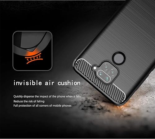 Miniatura 7 de Asuwish Funda de teléfono para Xiaomi Redmi Note 9  Redmi 10X 4G con protector de pantalla de vidrio templado y accesorios para celda, silicona TPU