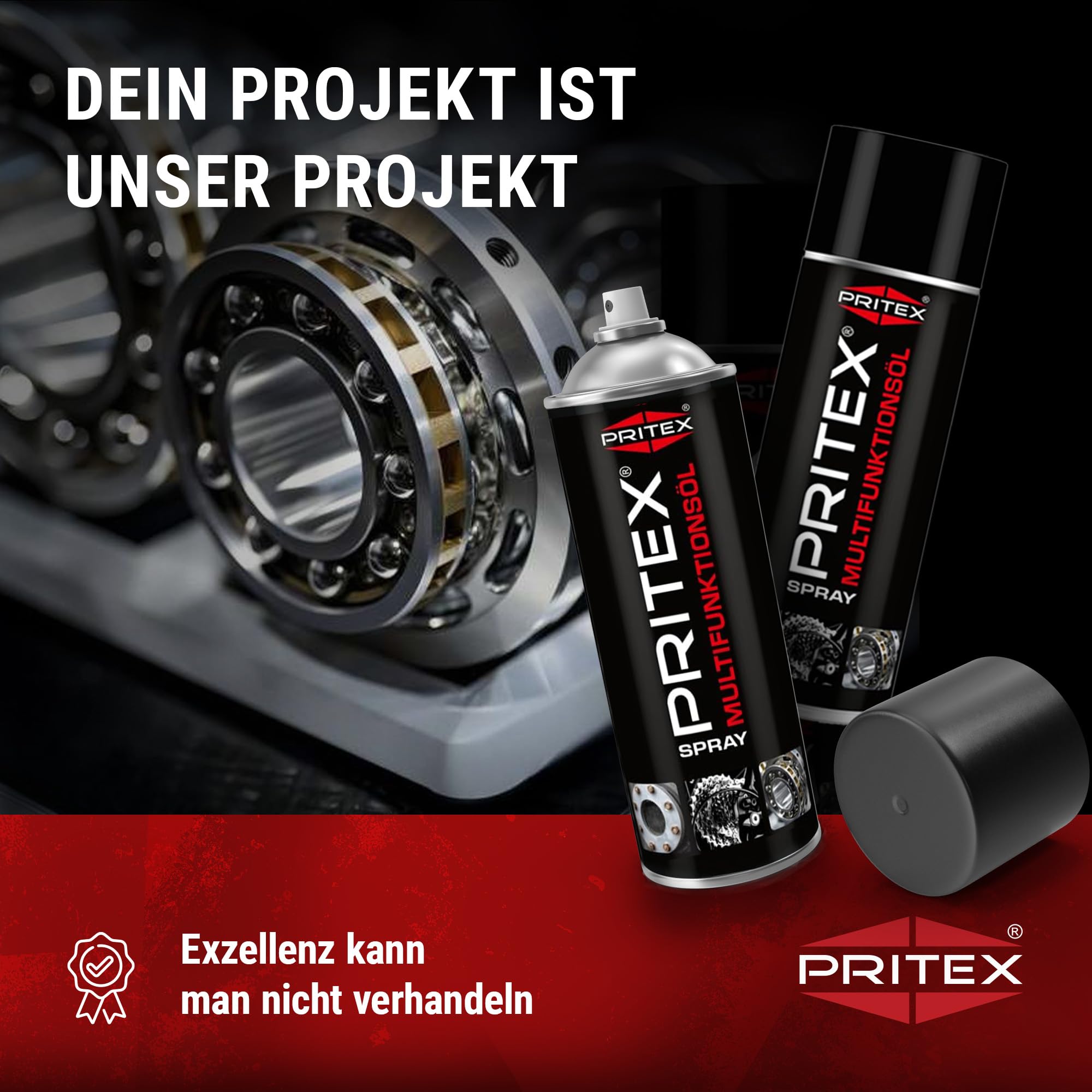 Multifunktionsöl Spray 10 x 400 ml Kriechöl Rostlöser Schmierstoff für Korrosionsschutz, Schmierung, Reinigung, Rostentfernung und Kontaktspray