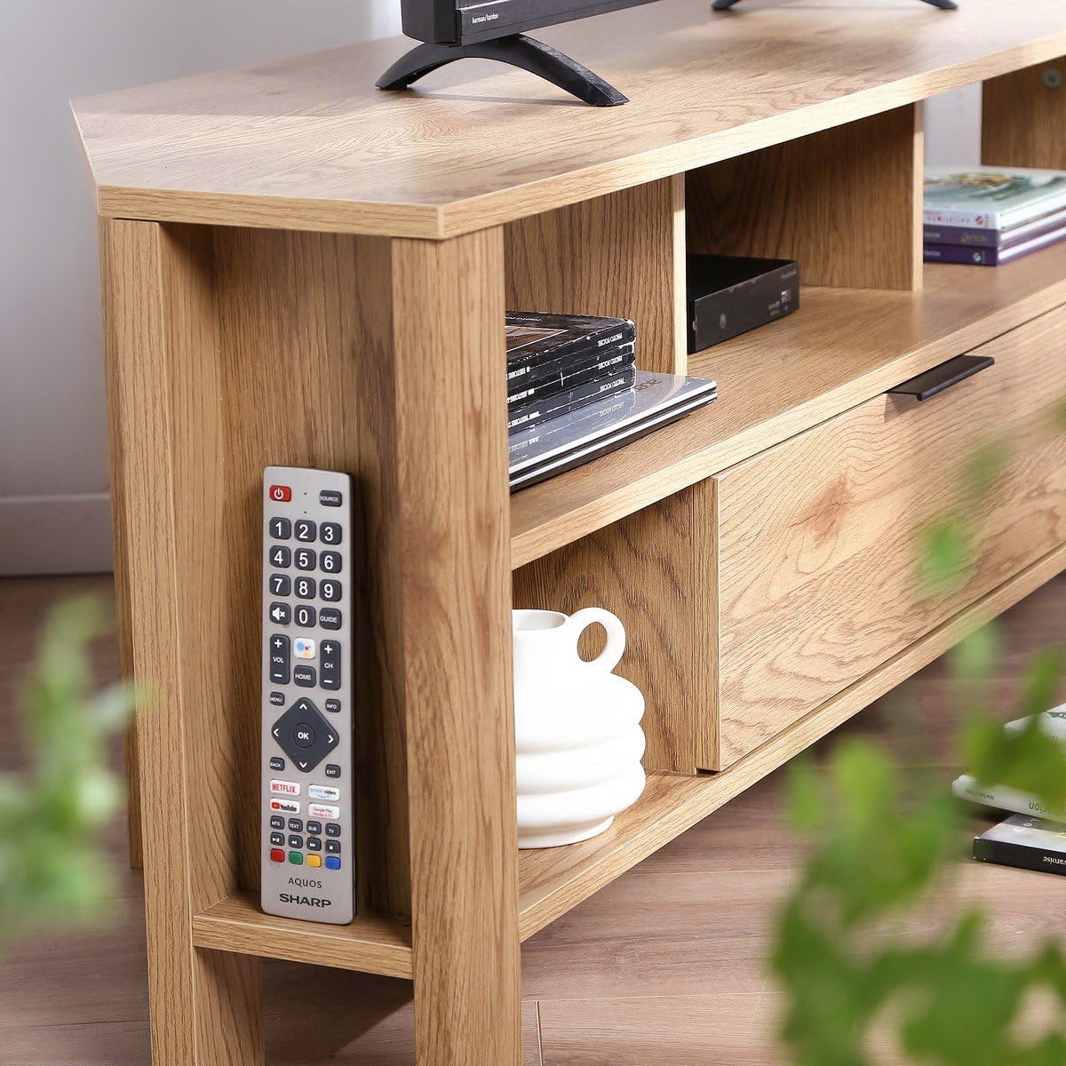 CALICOSY - Met hoek - Vintage - Eikenbruin - Woonkamer