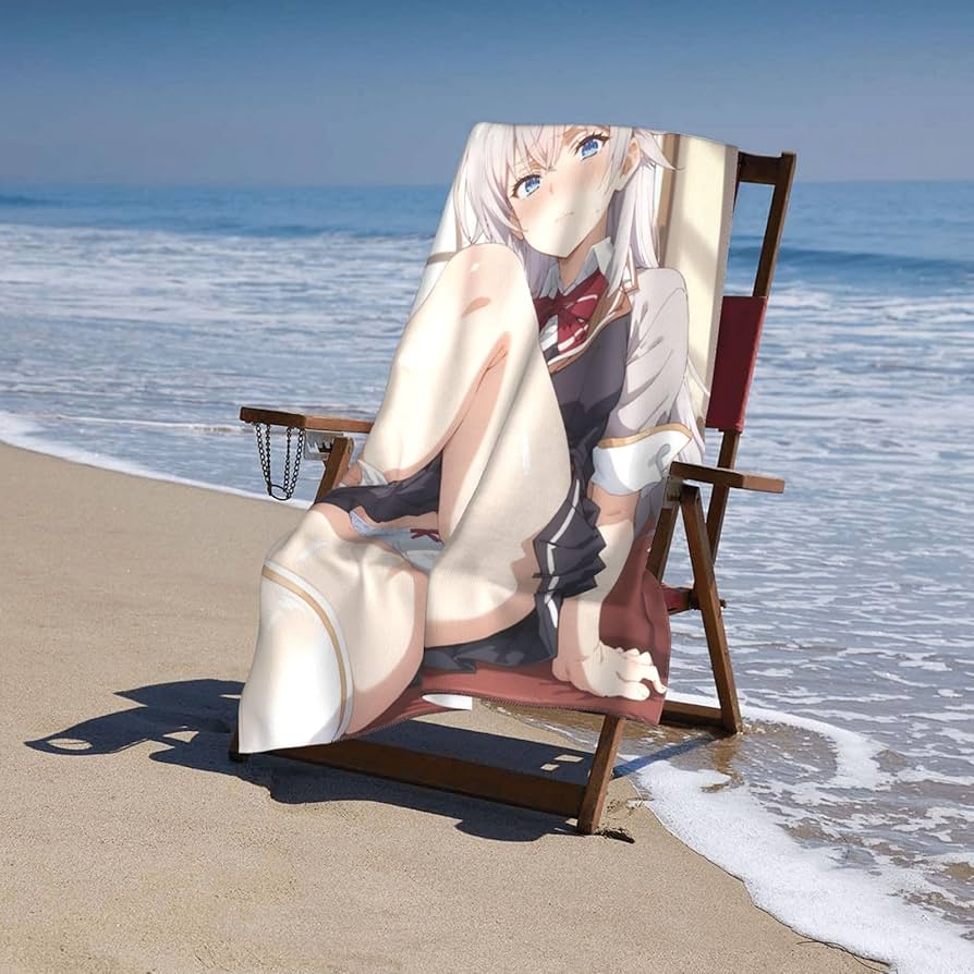 Amazon｜時々ボソッとロシア語でデレる隣のアーリャさん バスタオル