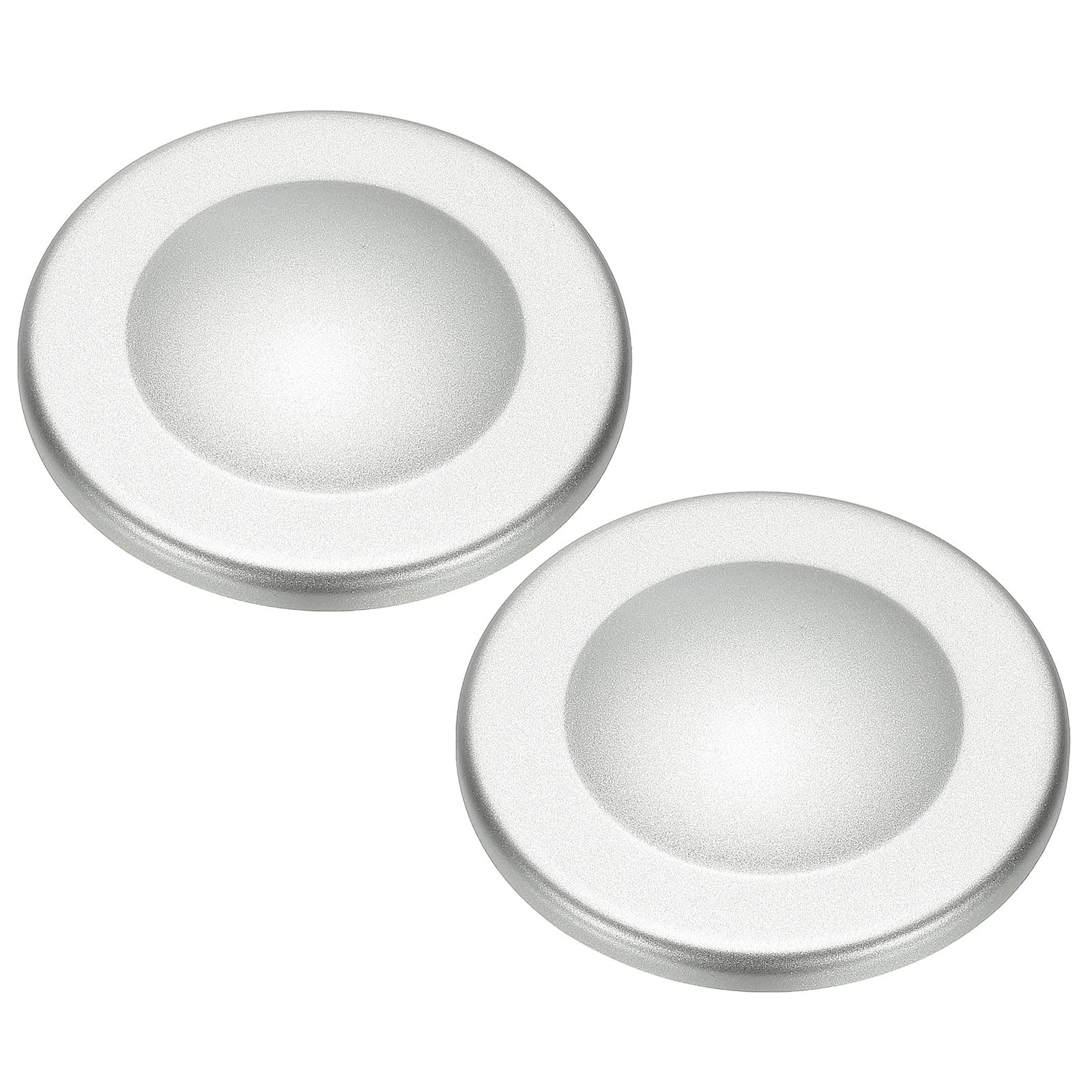 Bouchons muraux ronds en ABS PATIKIL argentés pour trou décoratif cuisine et bain