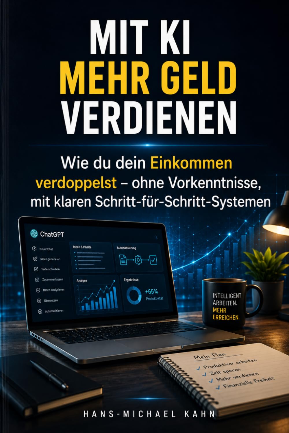 Mit KI mehr Geld verdienen: Wie du dein Einkommen verdoppelst – ohne Vorkenntnisse, mit klaren Schritt-für-Schritt-Systemen