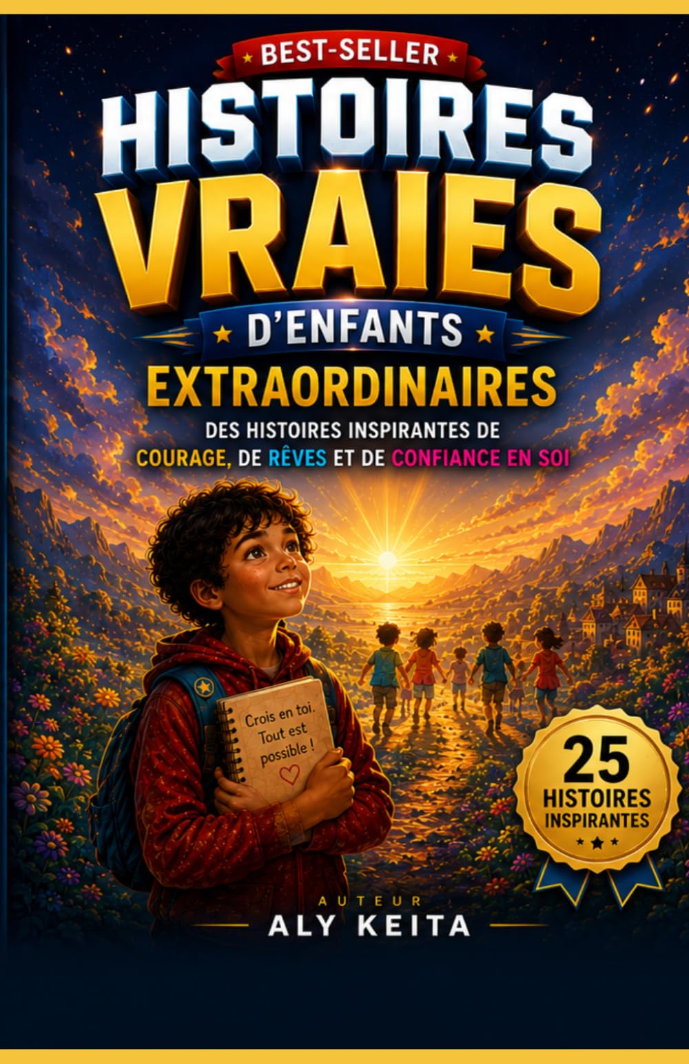 HISTOIRES VRAIES D’ENFANTS EXTRAORDINAIRES: Des histoires inspirantes de courage, de rêves et de confiance en soi