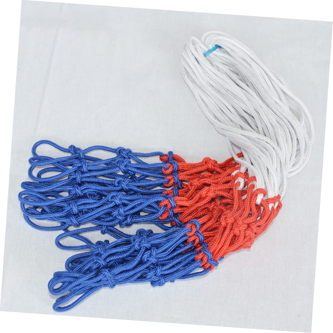 Yardwe 3-Color Nylon Braided Basketball Netting Outdoor/Indoor Replacement Net for Rim High-Density