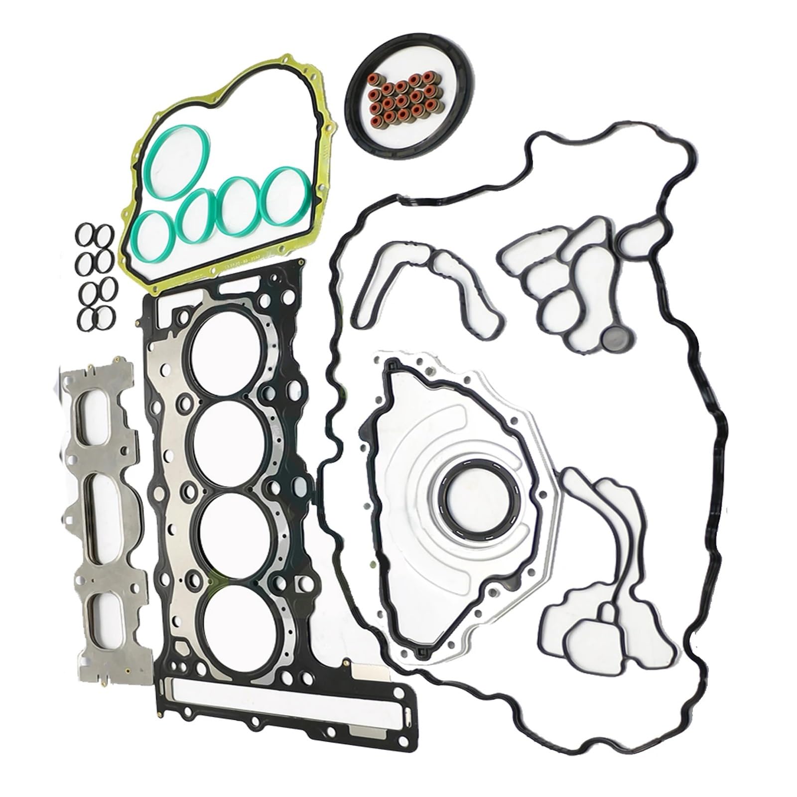 1 Set Kit di revisione ricostruzione albero motore Biella compatibile per ricambi auto -Benz M254.920