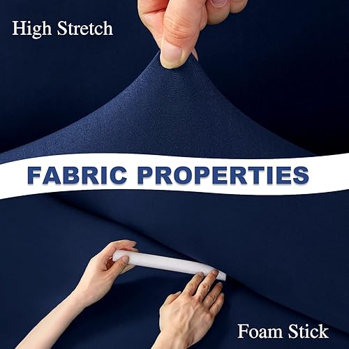 Vista 18 de Fundas para sofá modular, 2 piezas, suave, en forma de L, súper elástica, tipo L, con 2 fundas de almohada, funda para sofá de 3 plazas + protector