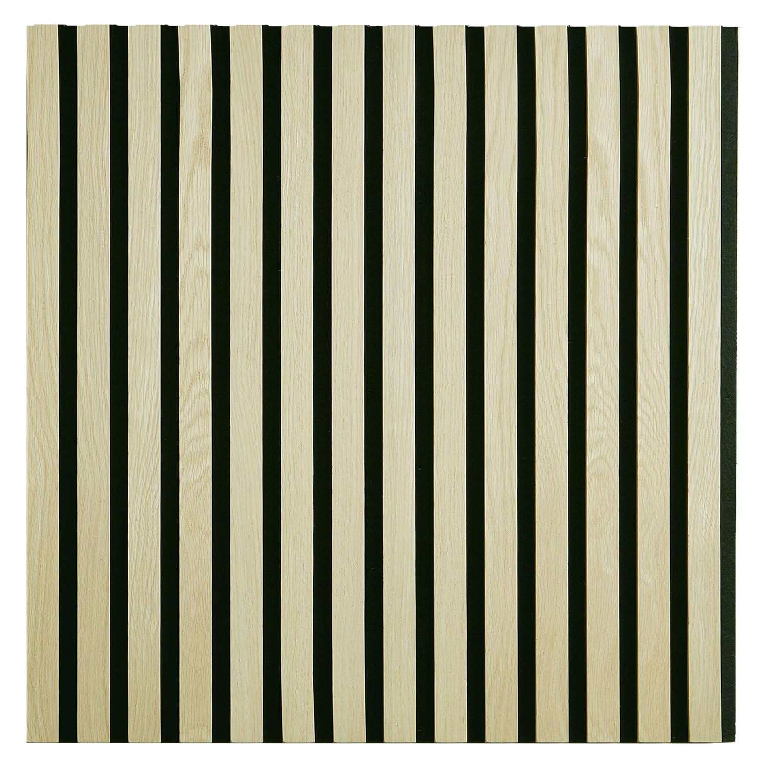 Homestyle4u 2701, panele akustyczne 60 x 60 cm panele ścienne drewno jasne 1 panel okładzina ścienna wnętrze panele dekoracyjne MDF