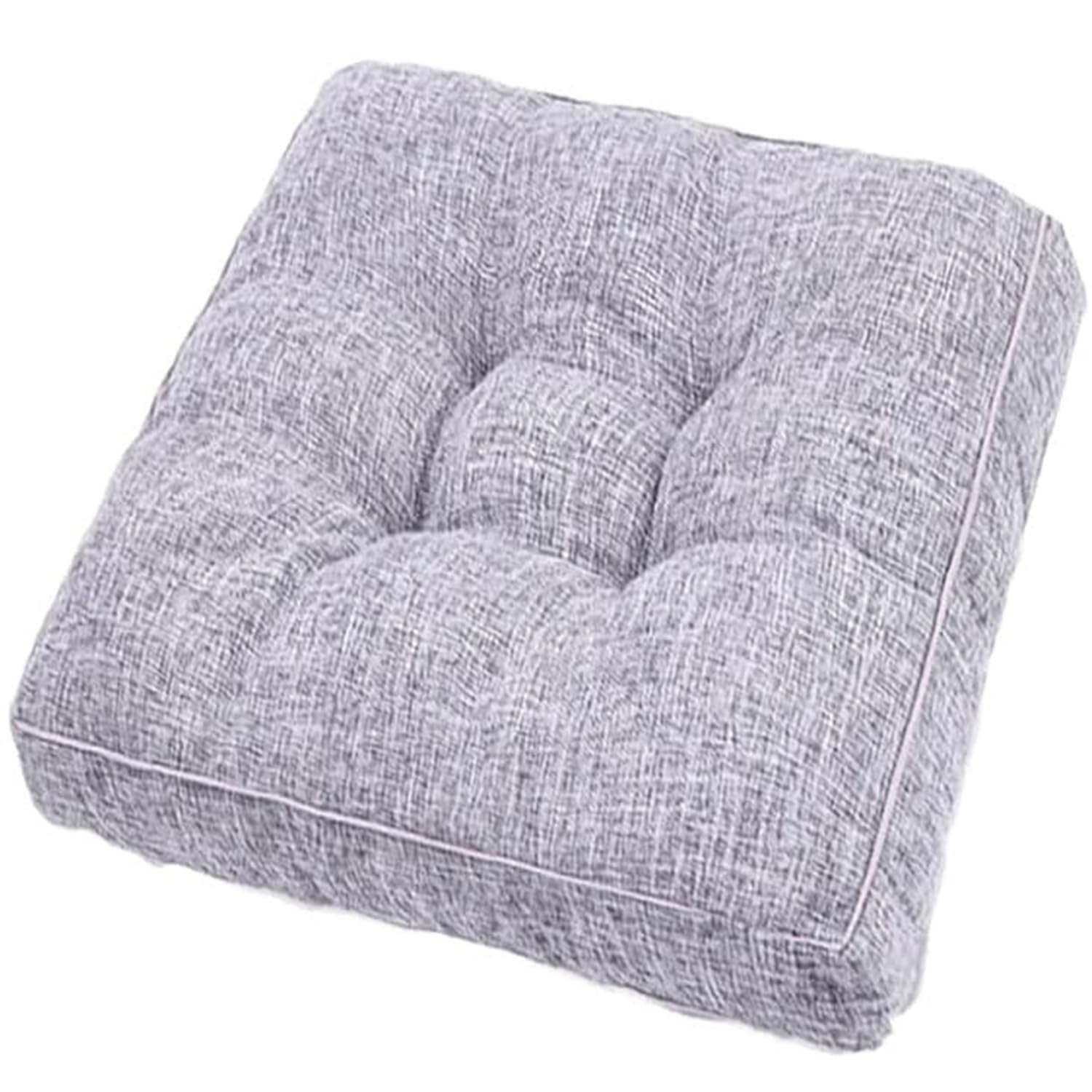 Cojín de asiento para exteriores con lazos para sillas de terraza y cocina