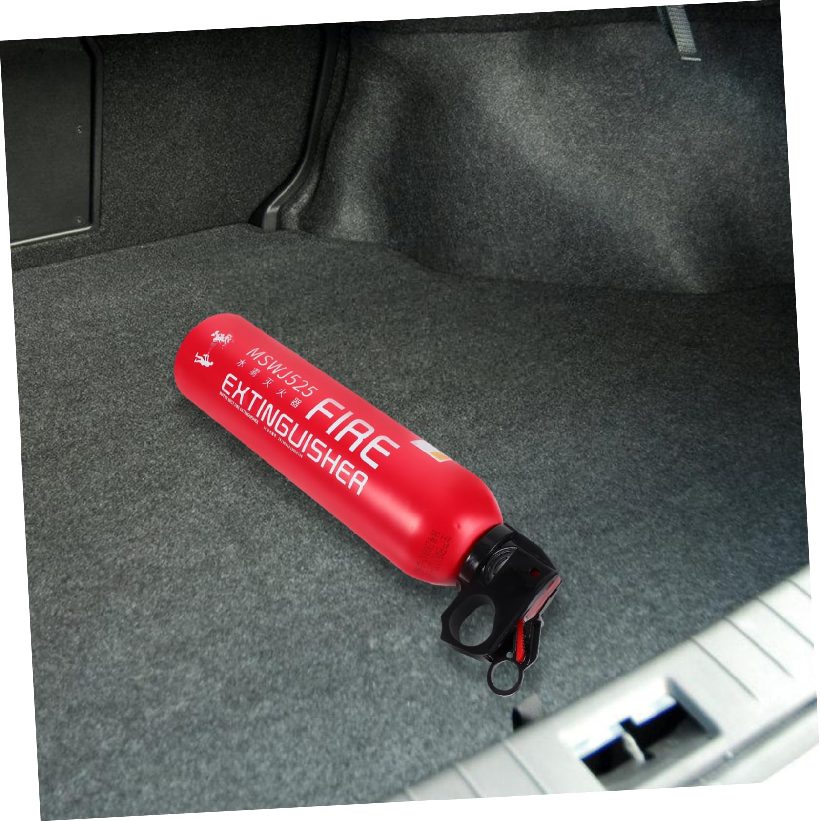 Operitacx Extincteur Voiture Portable Rouge Extincteur Pratique et pour Auto et Maison Sécurité Incendie Facile à Transporter et Fixer