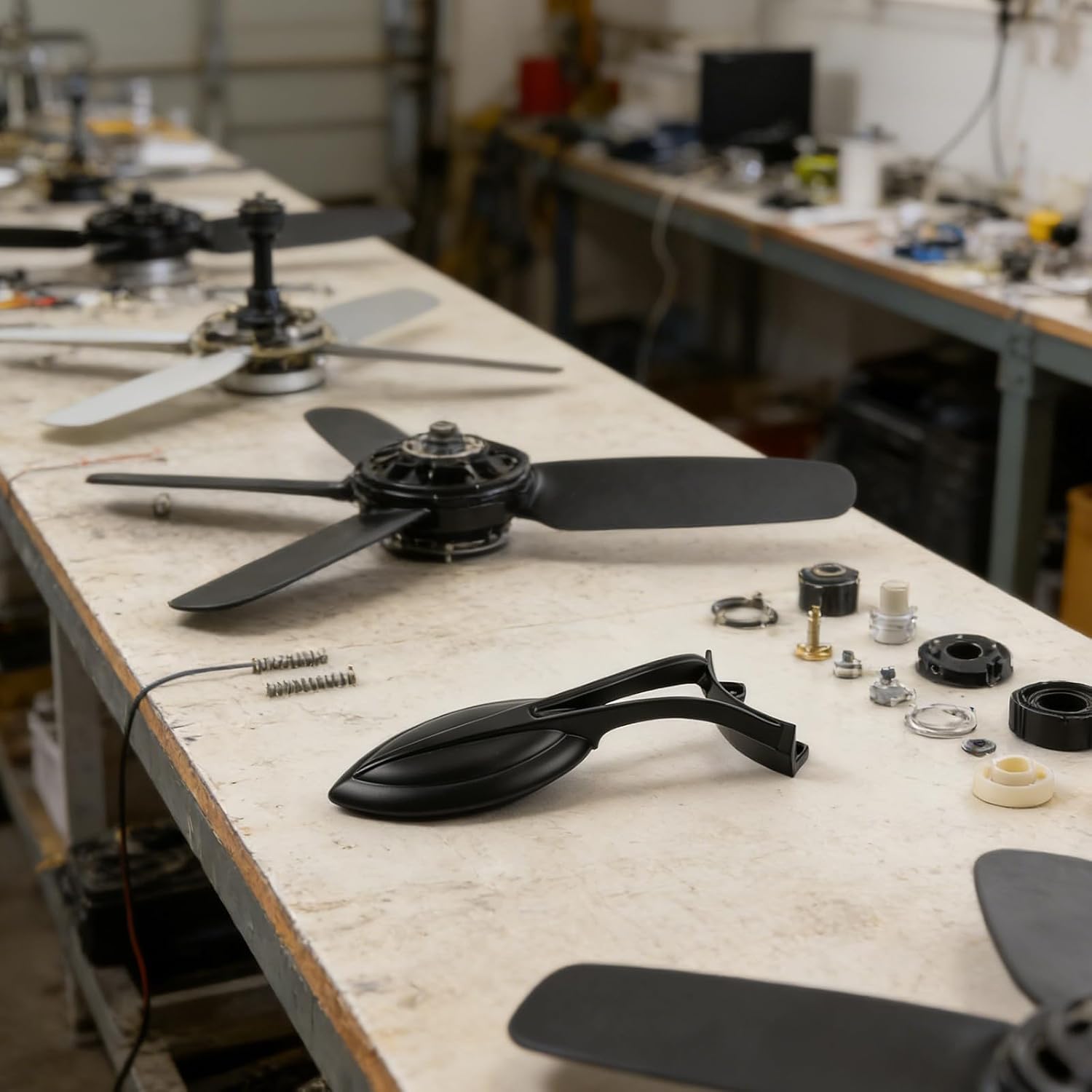 Fan Blade Holder Replacement - Ceiling Fan Paddle Bracket Metal Blade Arm - Easy Install Ceiling Fixture Bracket for Retro Lighting and Upgrades