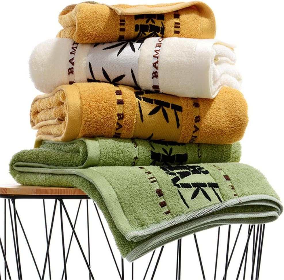 Fiber Bath Towel Towel Set for Adult Home Bathroom Accessories(E)